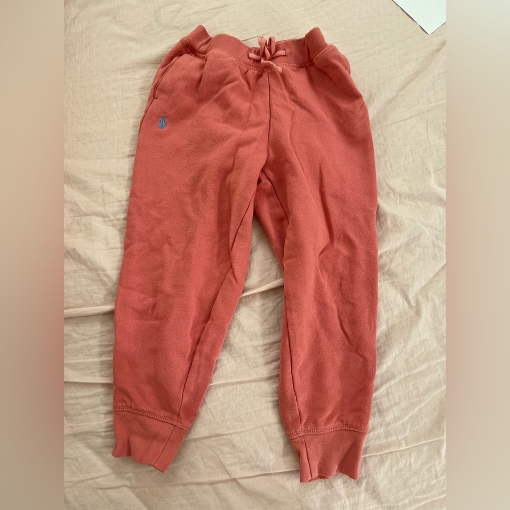 Polo Ralph Lauren Kids Coral Jogger Pants